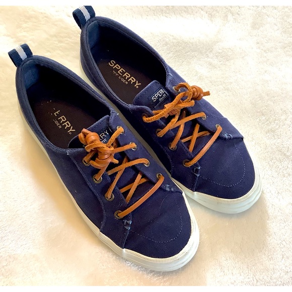 Sperry Navy sneakers - Picture 1 of 4